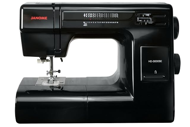 Janome Heavy Duty HD3000 Black Edition, product photograph