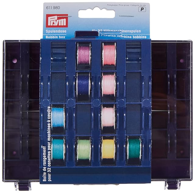 Prym Bobbin Box, 32 compartments, product photograph