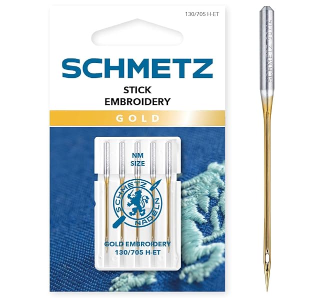 Schmetz Gold Embroidery 75/11, product photograph